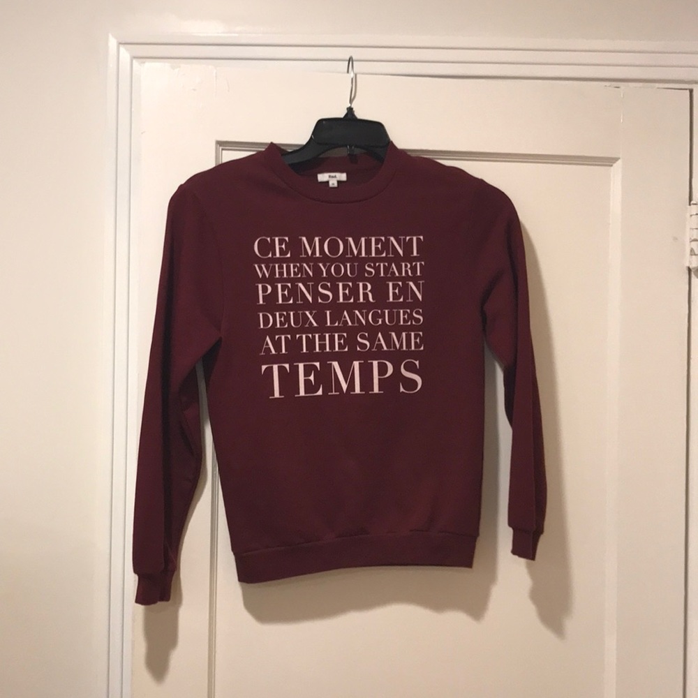 Rad sweatshirt XS